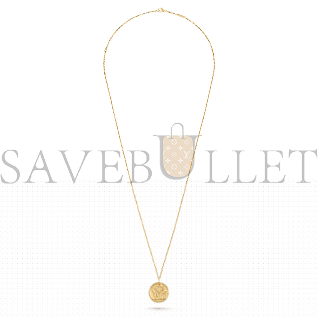 V*N CL*F arpels zodiaque medal geminorum (gemini) - yellow gold  vcarp7sv00